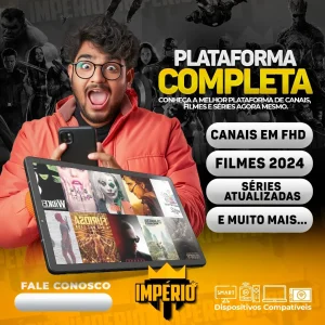 Teste IPTV 6: Experimente o Futuro da TV com a Imperio